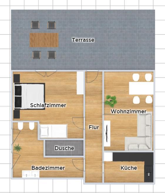 Fewo Wildflecken - Ferienwohnung Rhoen Neubau 2021 외부 사진